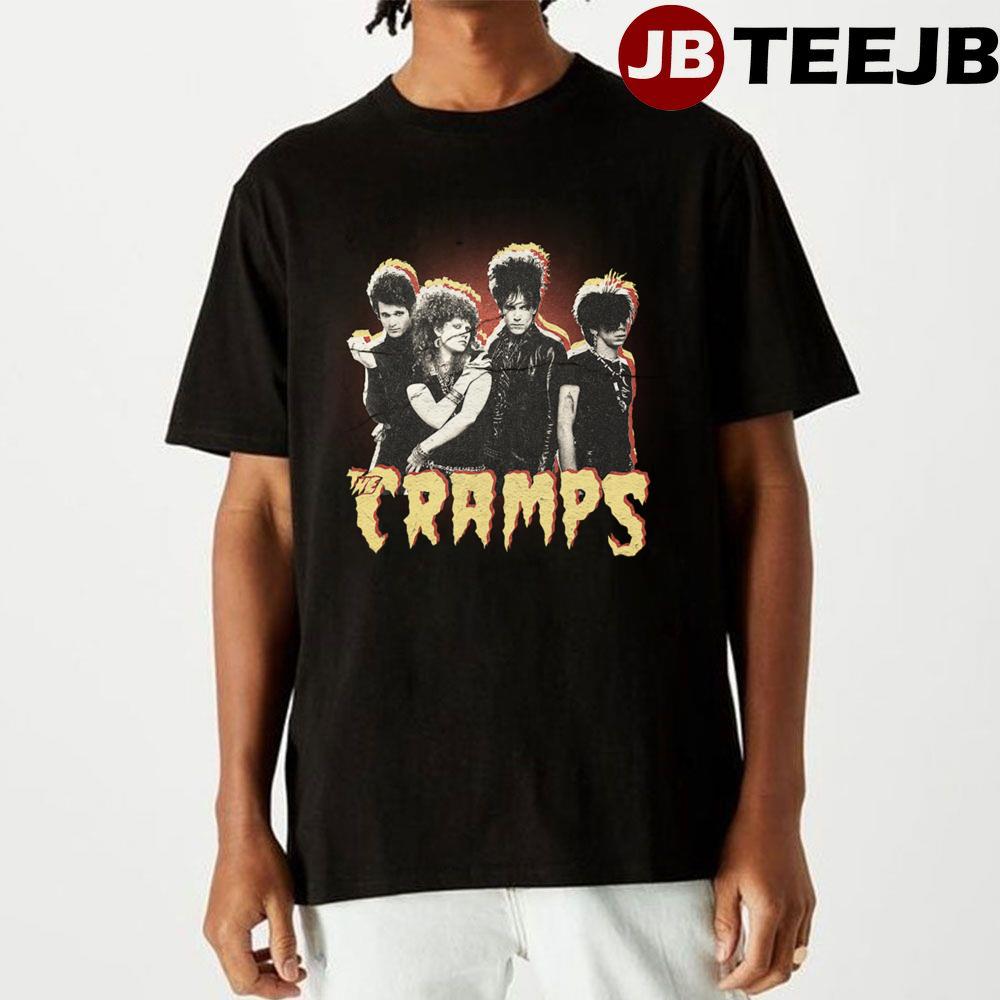 Retro Art All Member The Cramps Band Music Unisex T-Shirt