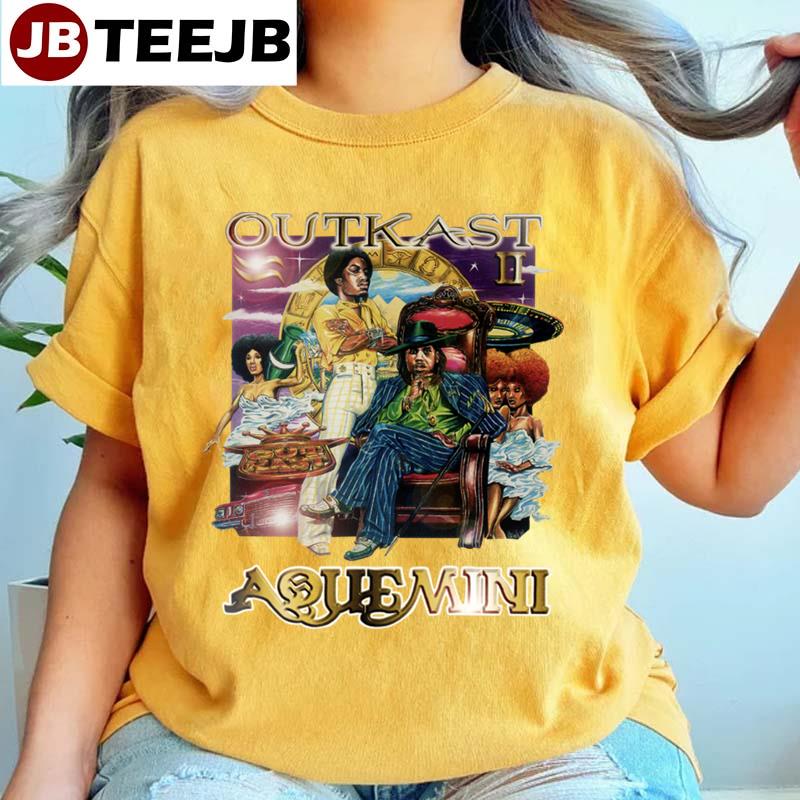 Retro Art Aquemini Album Outkast Band Unisex T-Shirt