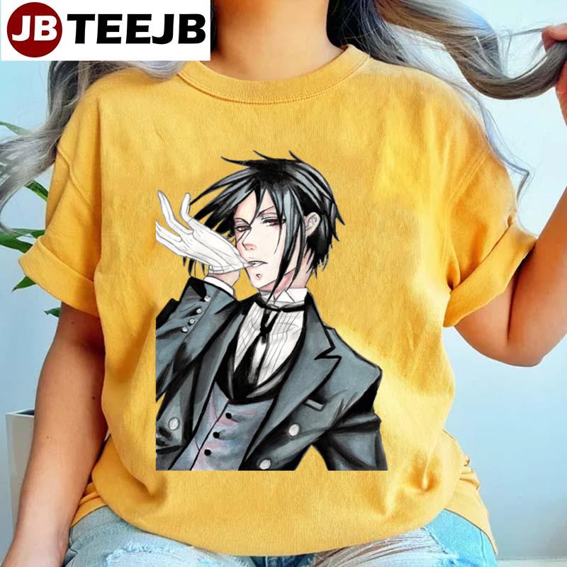 Retro Art Boy Sebastian Black Butler Unisex T-Shirt