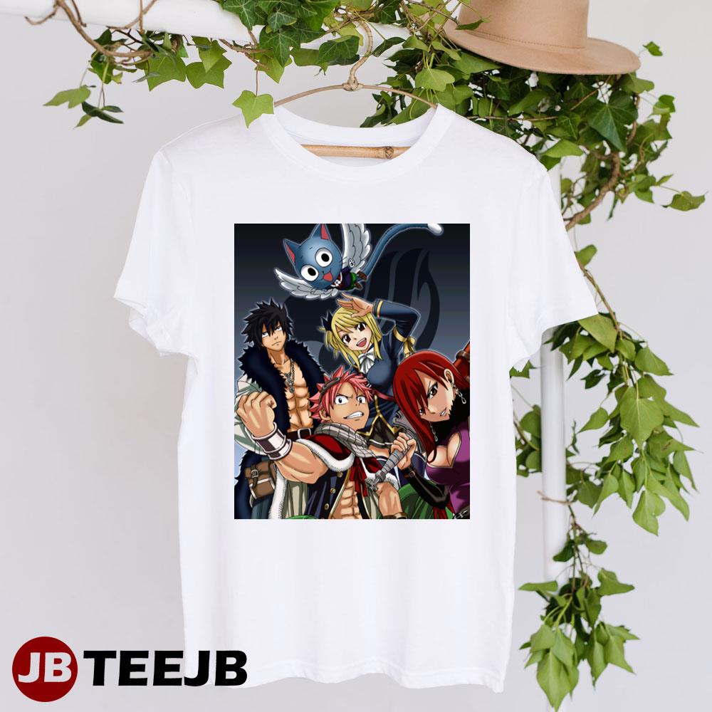 Retro Art Fairy Tail Anime Unisex T-Shirt