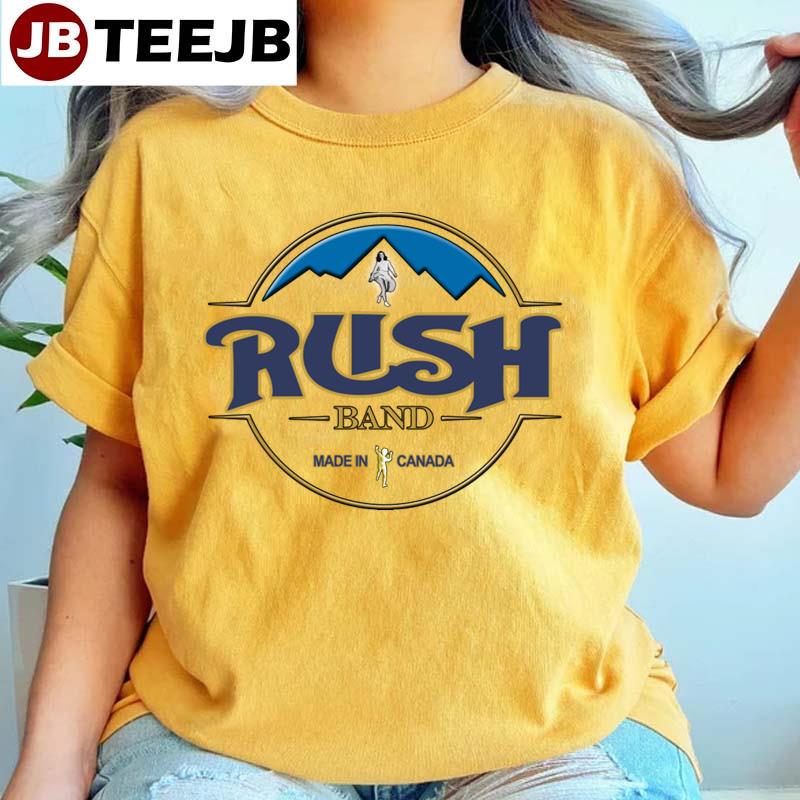 Retro Art Rush Band Caress Beer Unisex T-Shirt