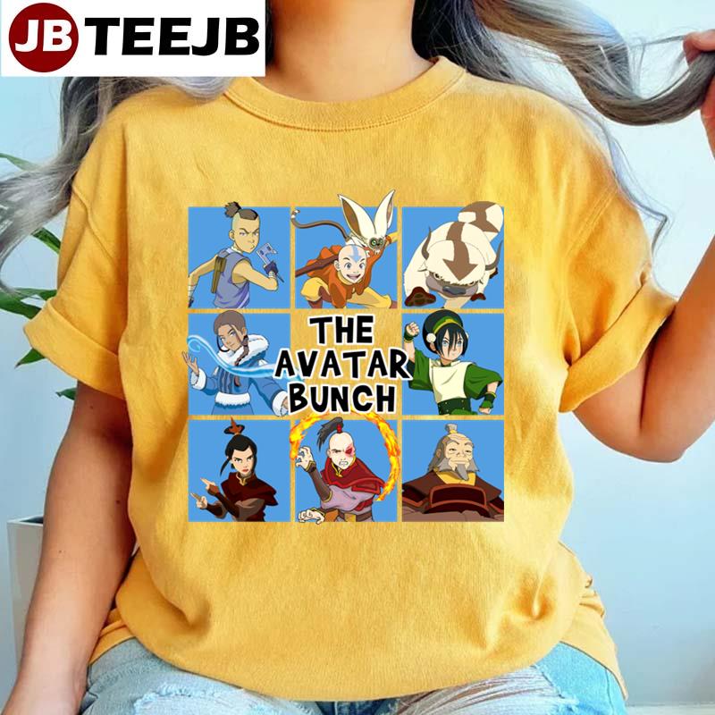 Retro Art The Avatar Bunch Avatar Last Airbender Unisex T-Shirt