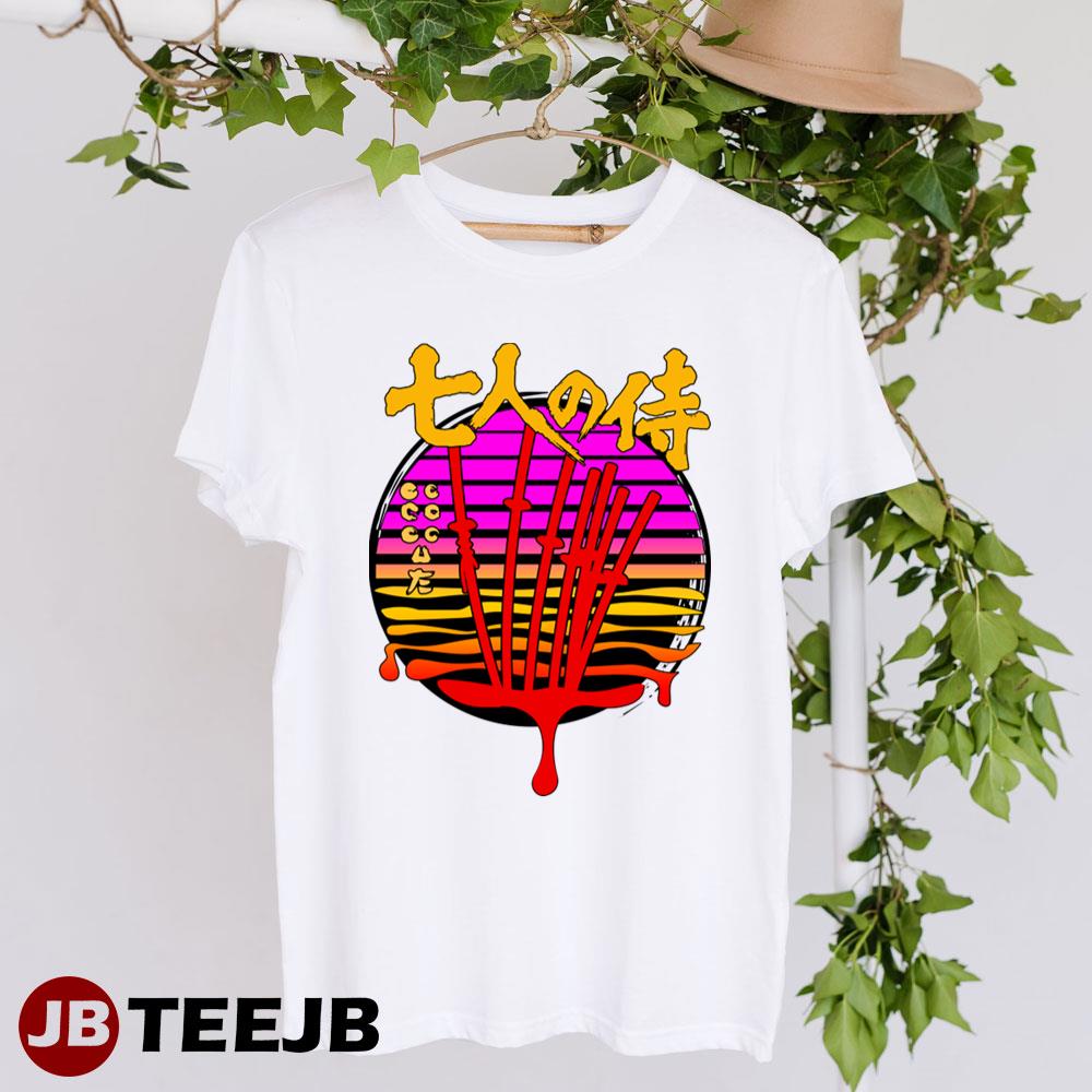 Retro Circle Samurai Unisex T-Shirt