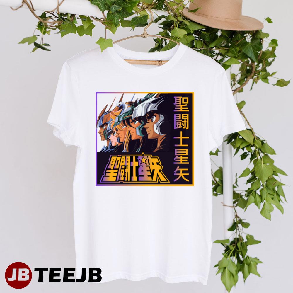 Retro Team Saint Seiya Anime Unisex T-Shirt