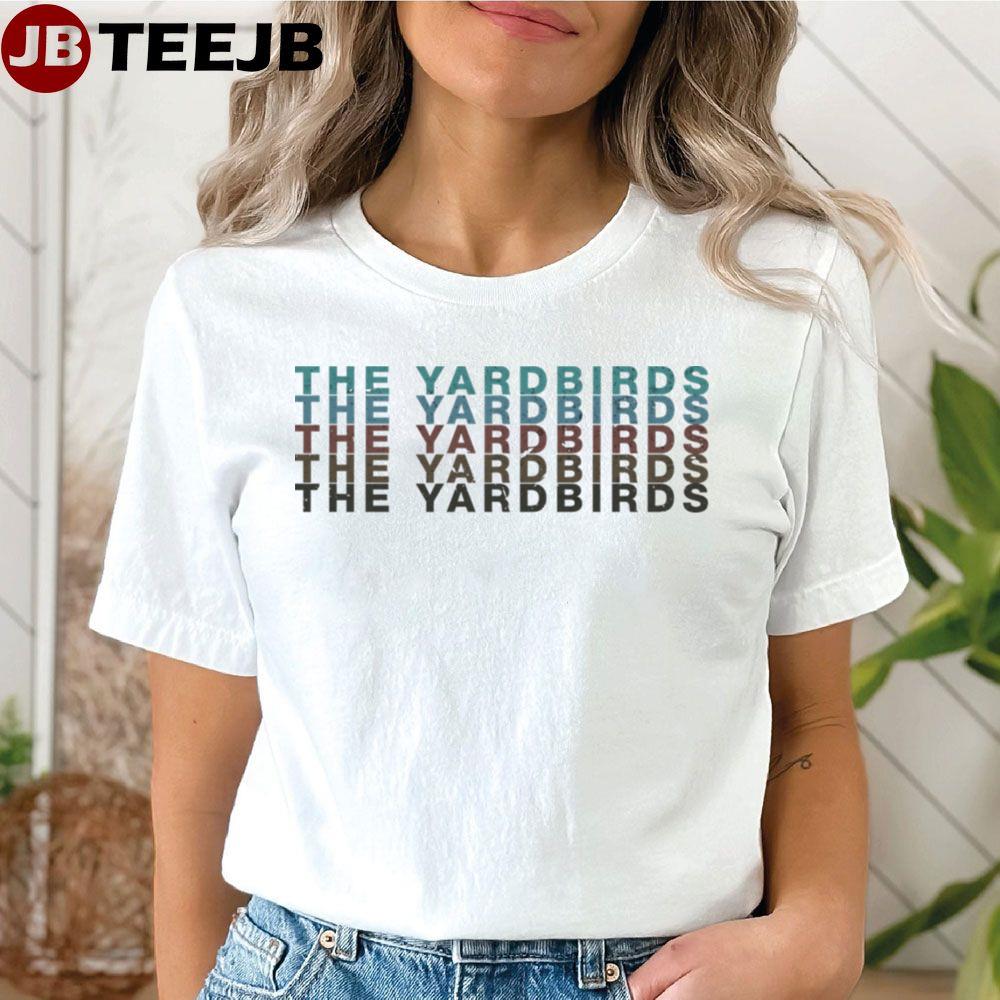 Retro Yardbirds Rock Music Band Unisex T-Shirt