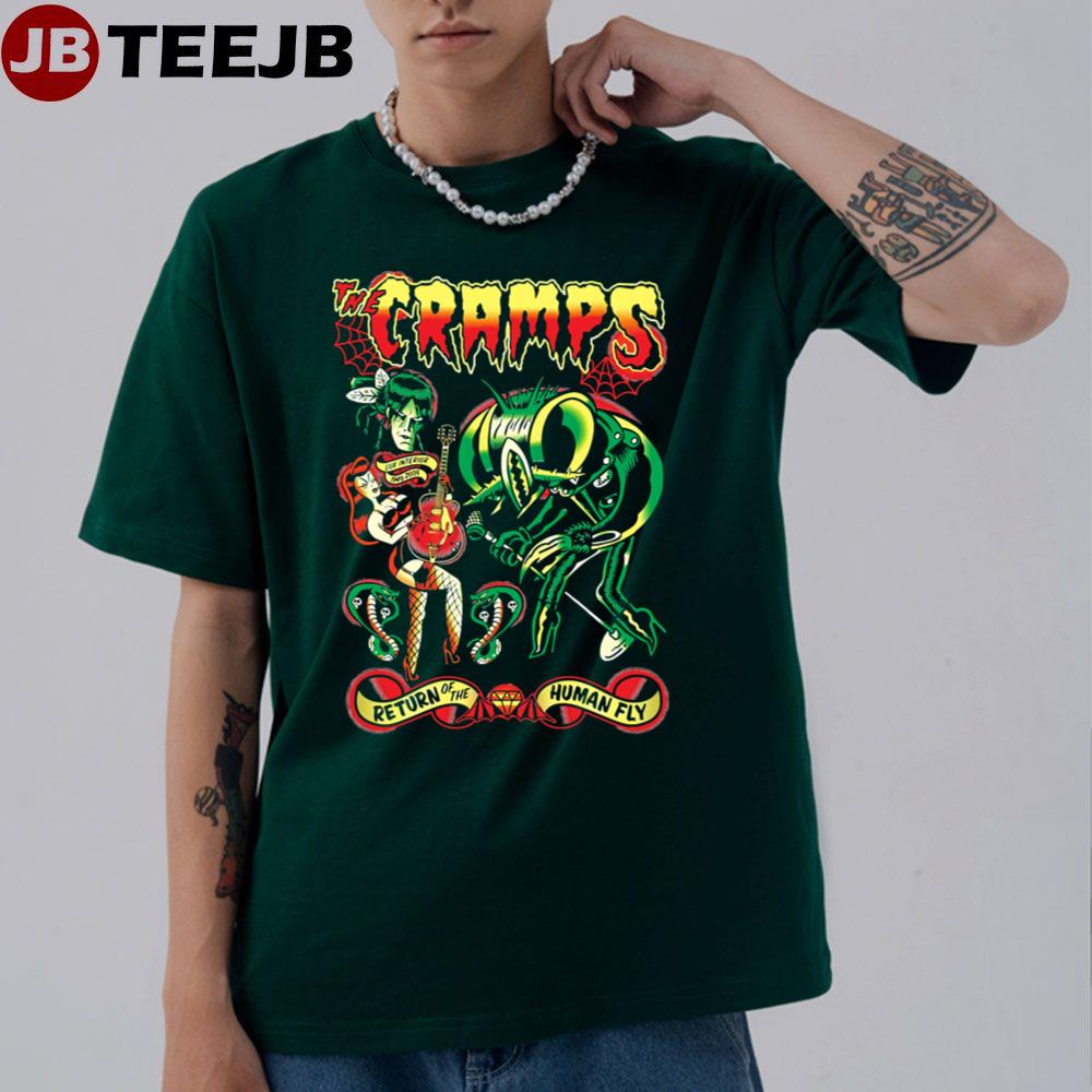 Return Of The Human Fly The Cramps Unisex T-Shirt