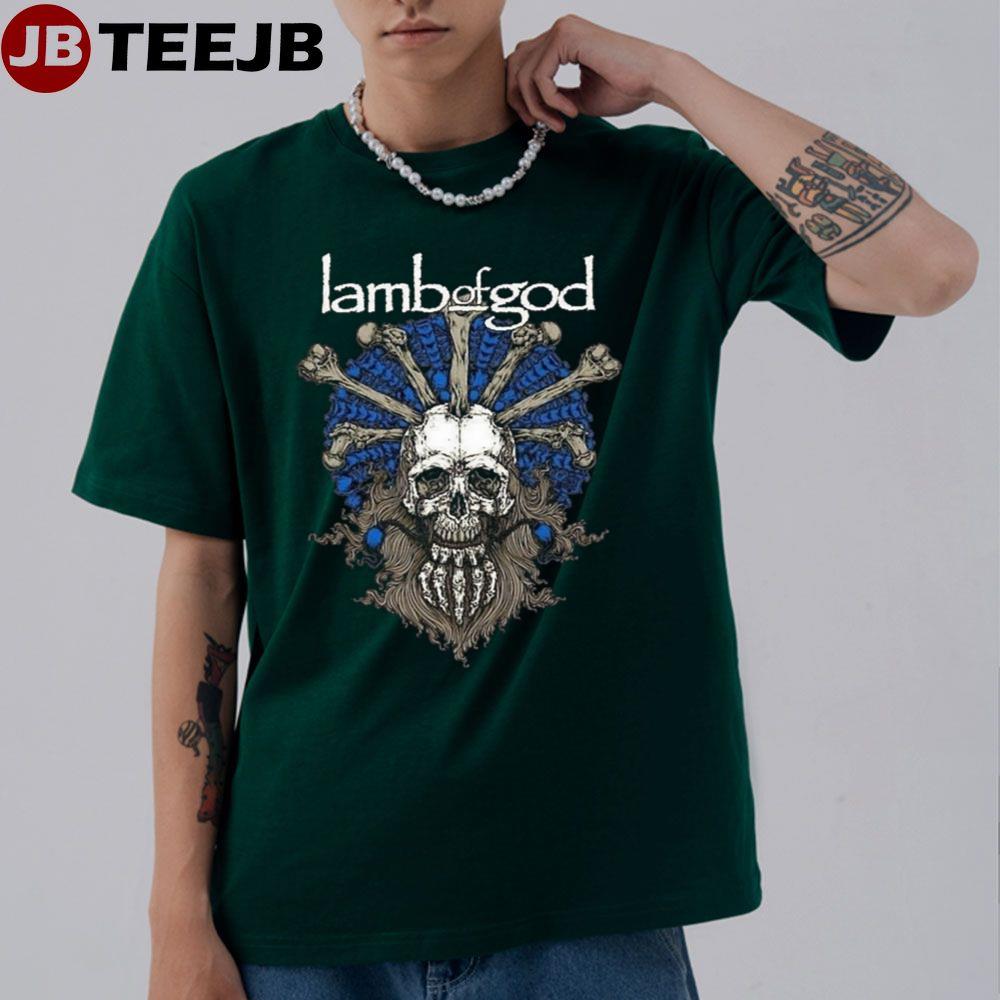 Skull Art Lamb Of God Unisex T-Shirt