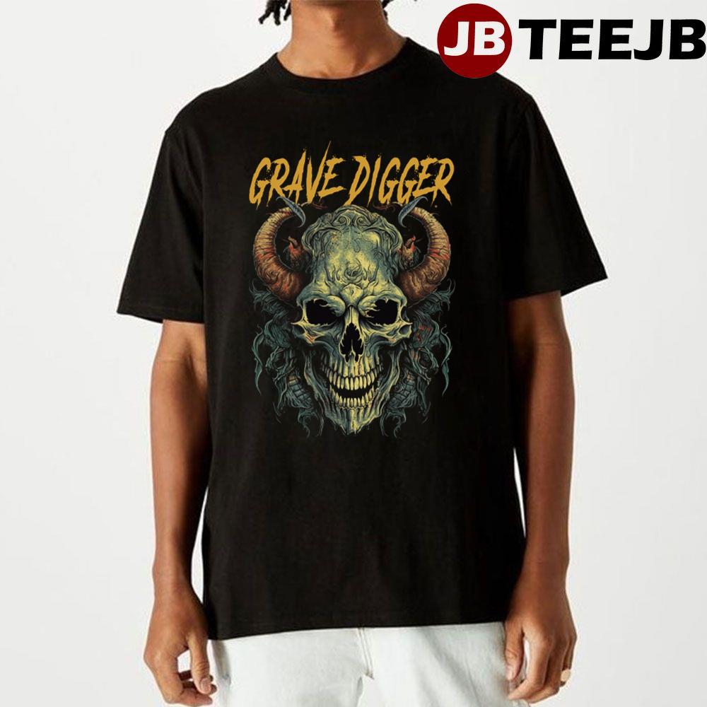 Skull Grave Digger Unisex T-Shirt