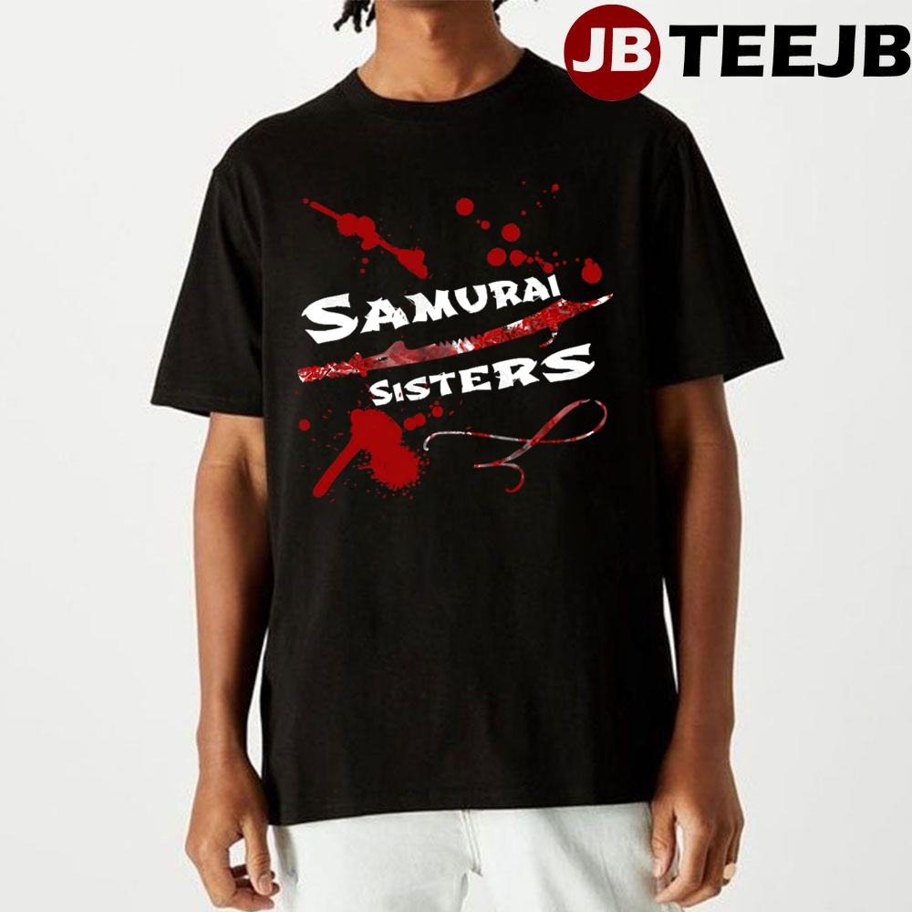 Splatter Blood Sword Samurai Unisex T-Shirt