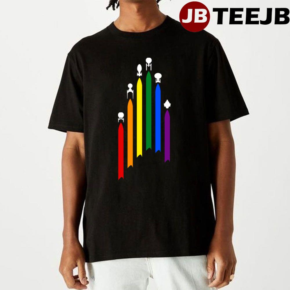 Star Trek Gay Pride Unisex T-Shirt