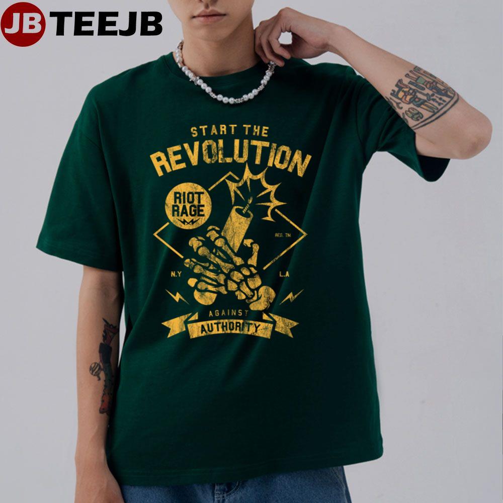 Start The Revolution Rock Unisex T-Shirt