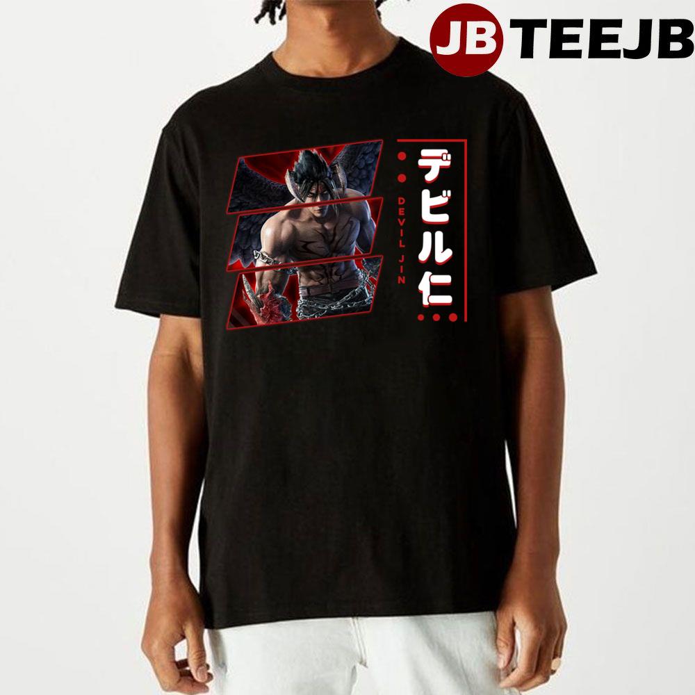 Streetwear Style Devil Jin Tekken Unisex T-Shirt