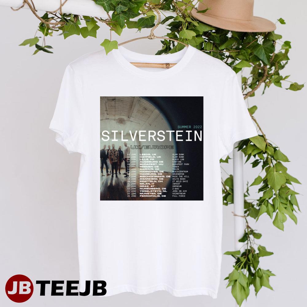 Summer 2022 Silverstein Uk Europe Tour Unisex T-Shirt