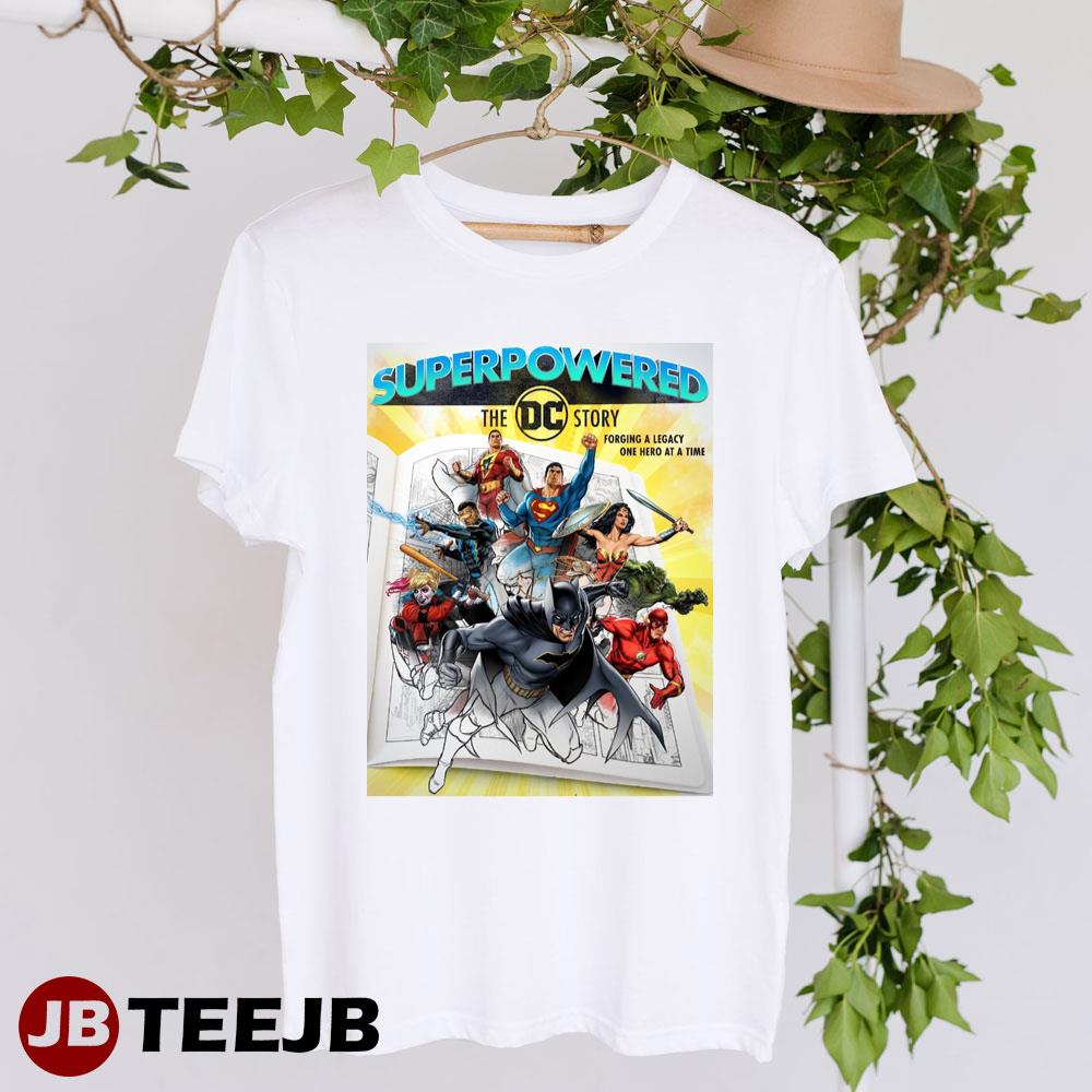 Superpowered The Dc Story 2023 Movie Unisex T-Shirt