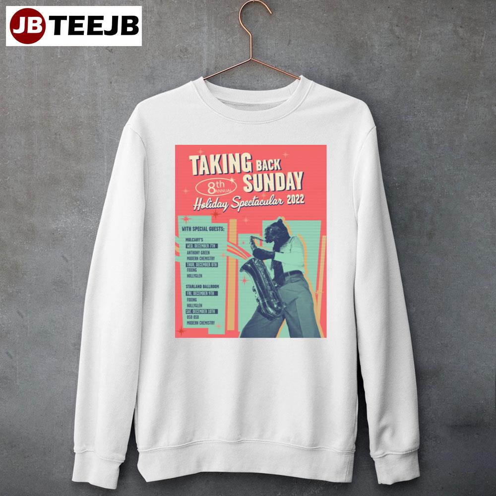 Taking Back Sunday Holiday Spectacular 2022 Unisex T-Shirt