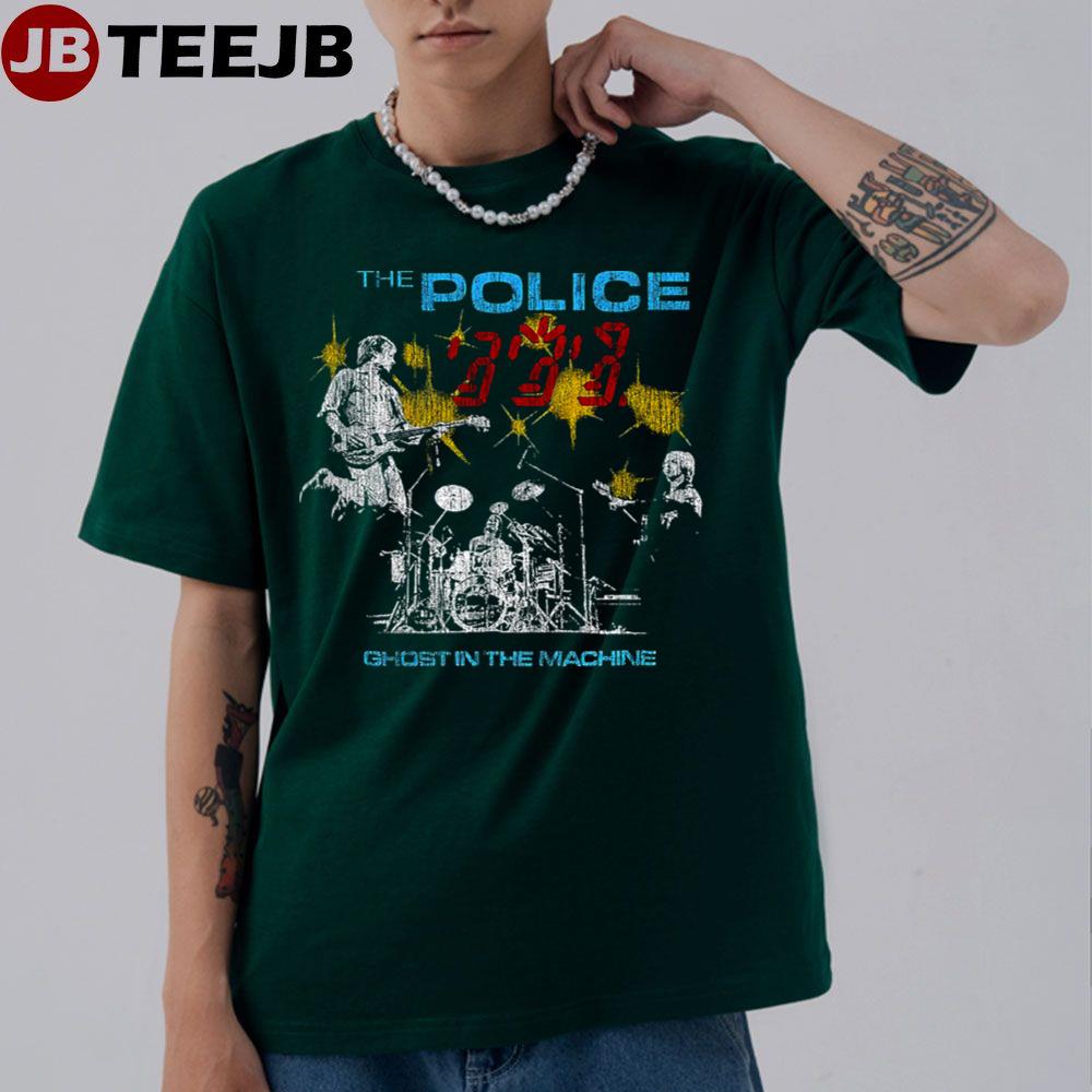 The Police Band Ghost The Machine Unisex T-Shirt