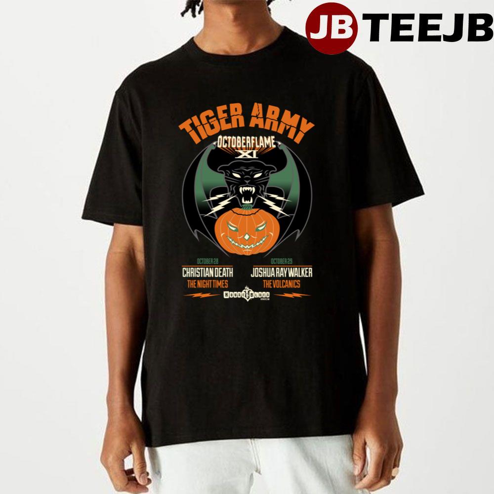 Tiger Army Ocotberflame Xi Unisex T-Shirt