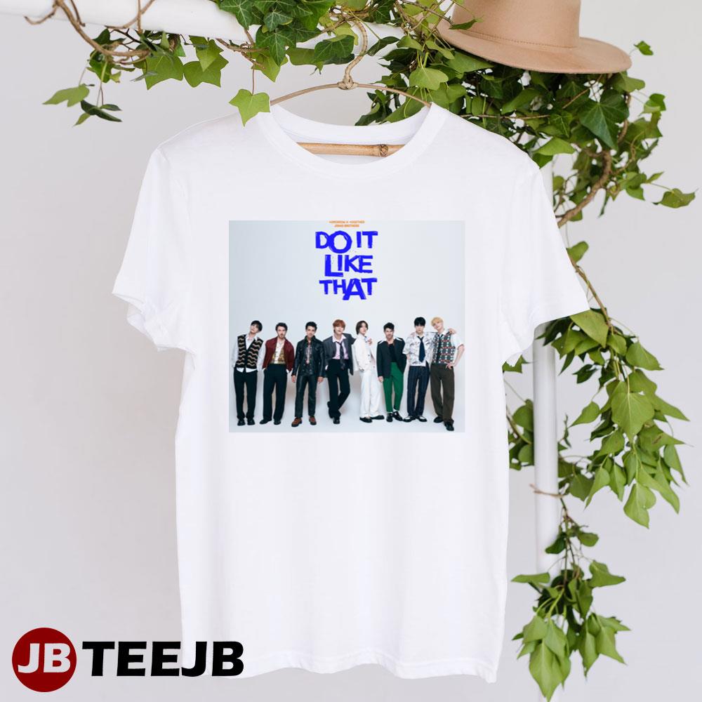 Txt With Jonas Brothers 2023 Do It Like That Unisex T-Shirt