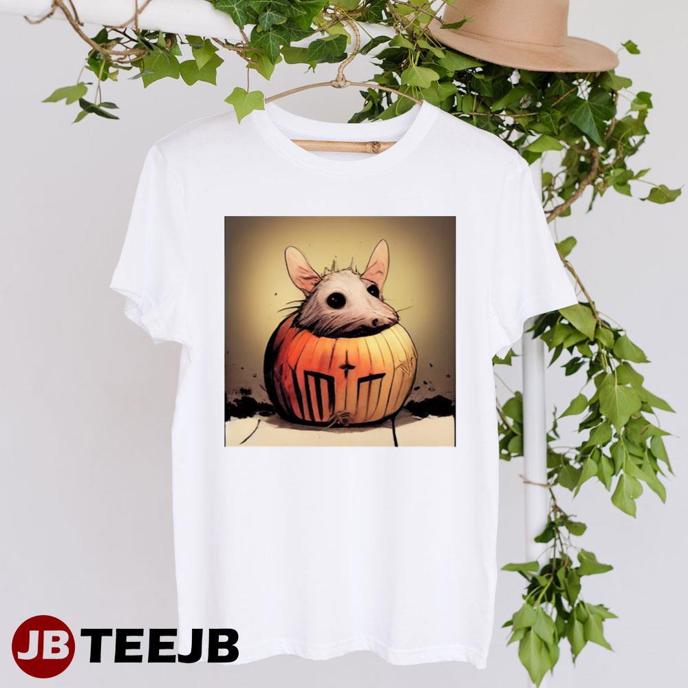 A Rat In A Pumpkin Halloween TeeJB Unisex T-Shirt