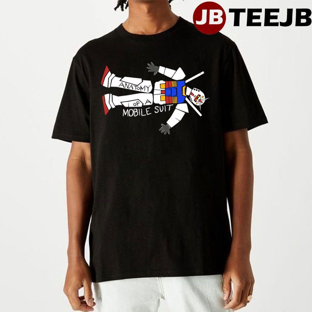 Anatomy Of A Mobile Suit Gundam TeeJB Unisex T-Shirt