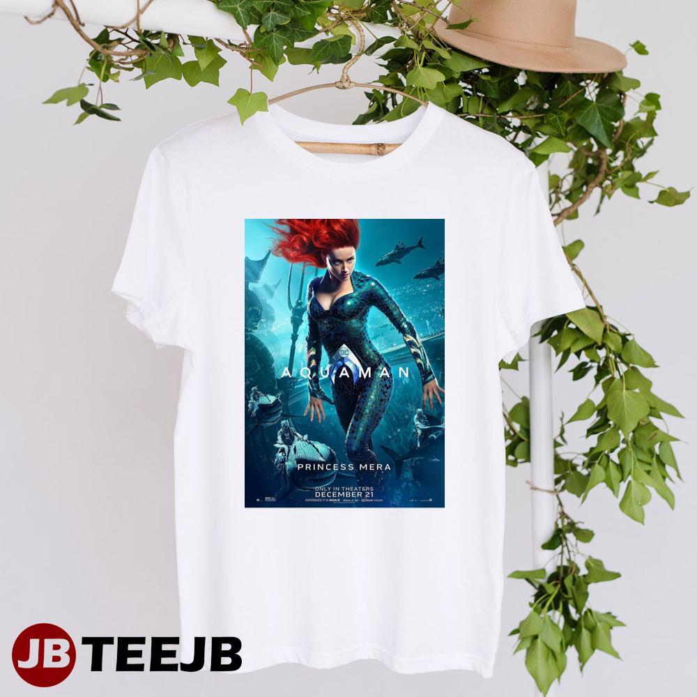 Aquaman Amber Heard As Princess Mera Movie TeeJB Unisex T-Shirt