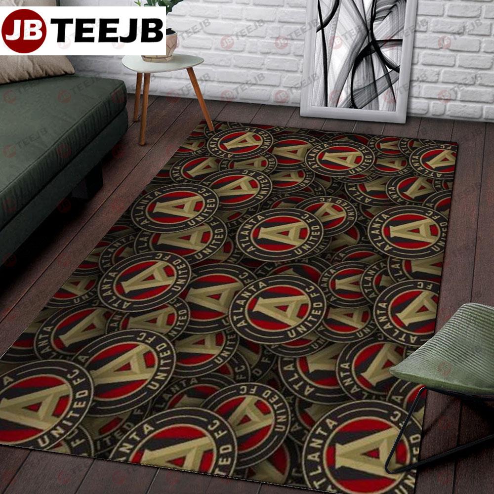 Atlanta United Fc American Sports Teams TeeJB Rug Rectangle