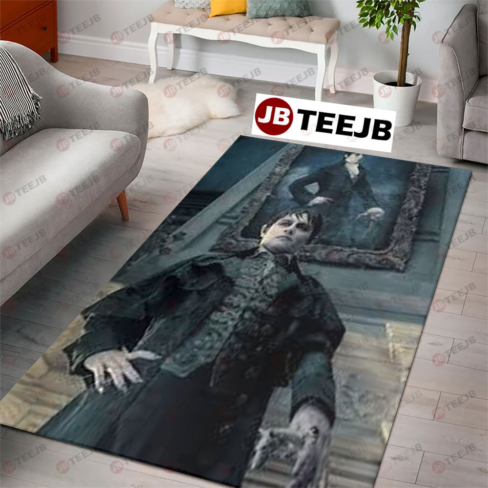 Barnabas Collins Dark Shadows Movie Halloween TeeJB Rug Rectangle