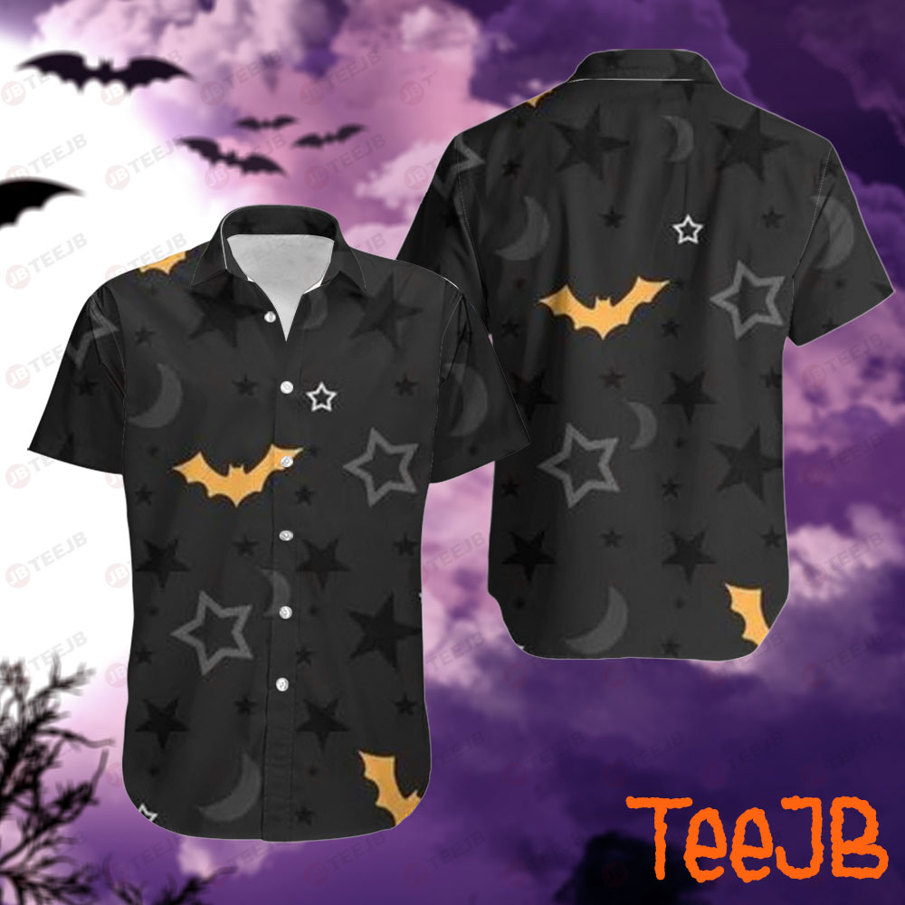 Bats Halloween Pattern 040 Hawaii Shirt