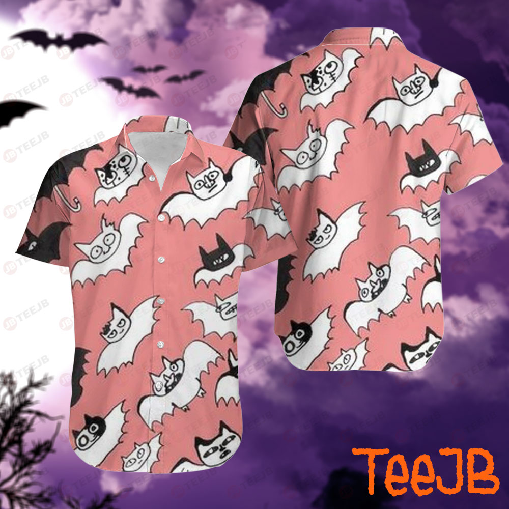 Bats Halloween Pattern 112 Hawaii Shirt