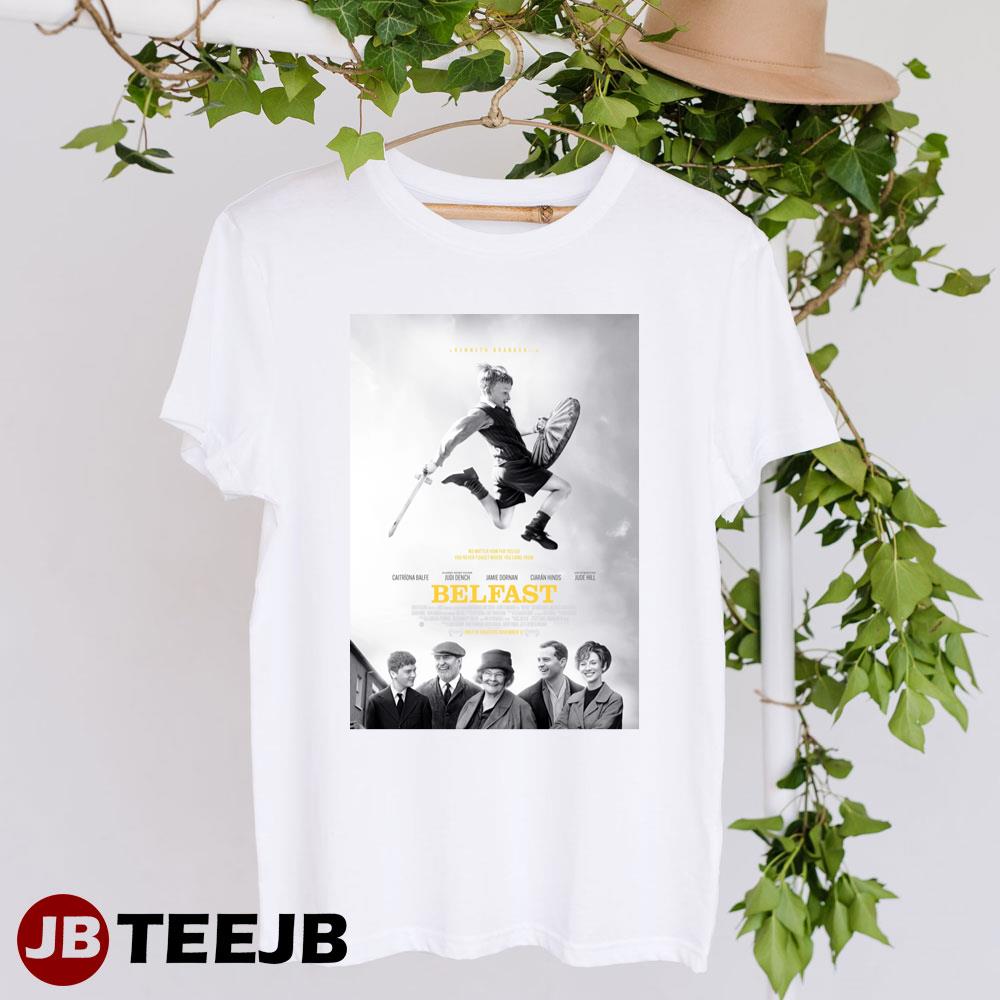 Belfast Caitriona Balfe Judi Dench Movie Unisex T-Shirt