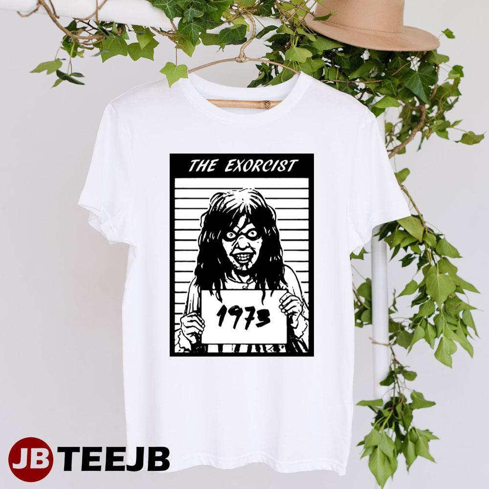 Black Vector The Exorcist Happy Halloween TeeJB Unisex T-Shirt