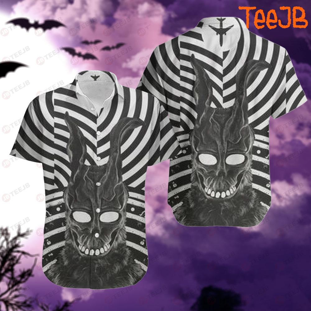 Black White Stripes Donnie Darko Halloween TeeJB Hawaii Shirt