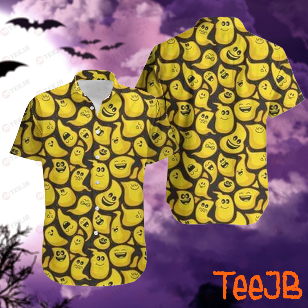 Boos Halloween Pattern 044 Hawaii Shirt