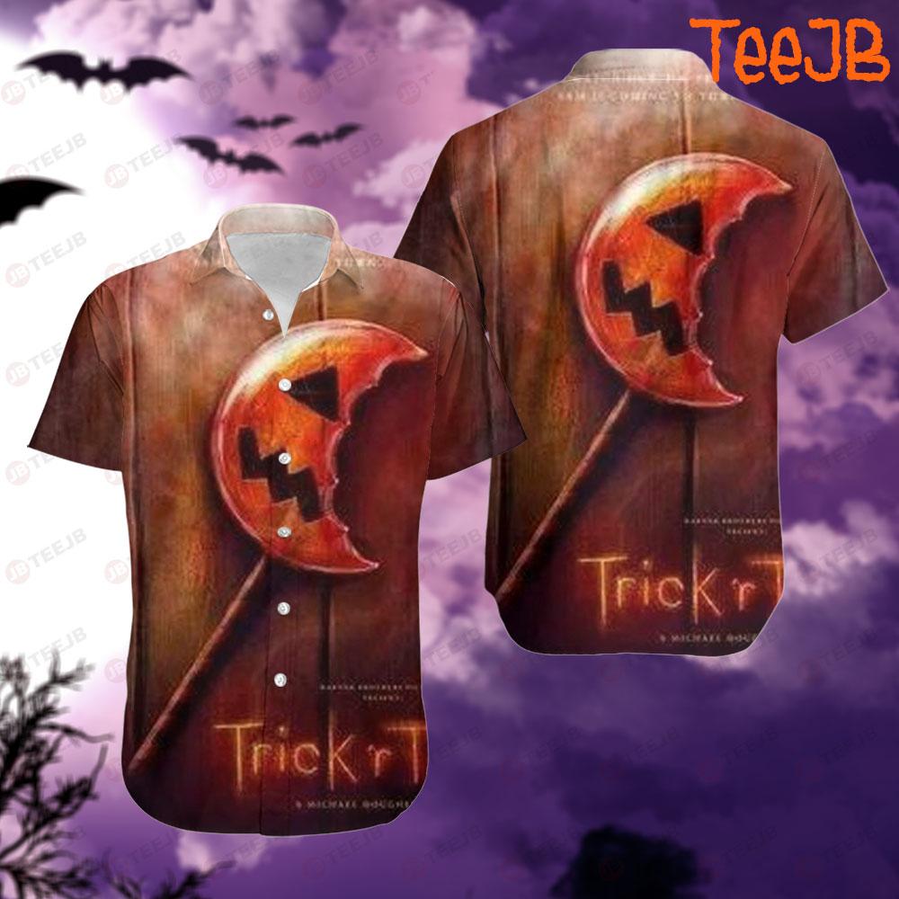 Candy Pumpkin Movie Trick ‘R Treat Halloween TeeJB Hawaii Shirt