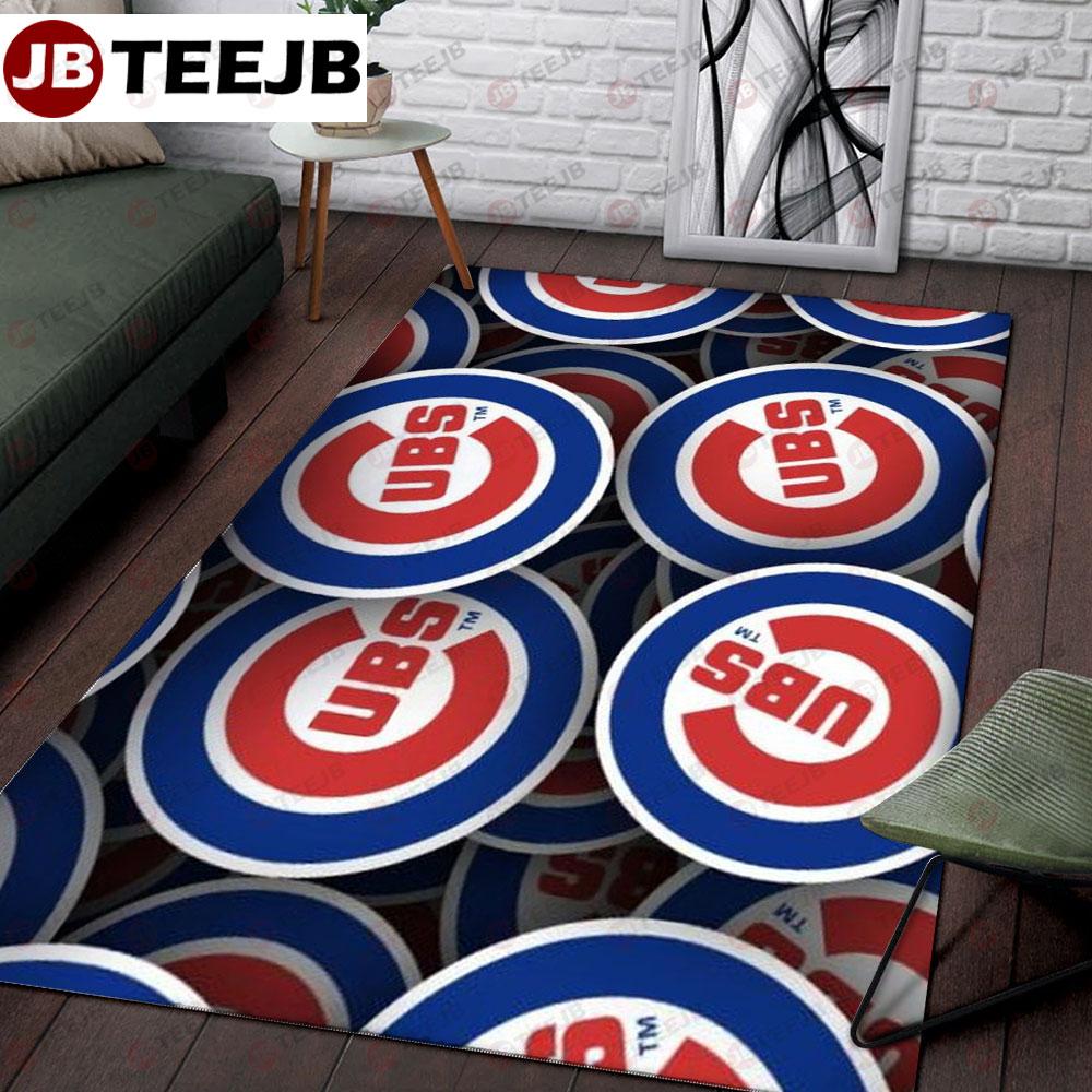 Chicago Cubs 22 American Sports Teams TeeJB Rug Rectangle