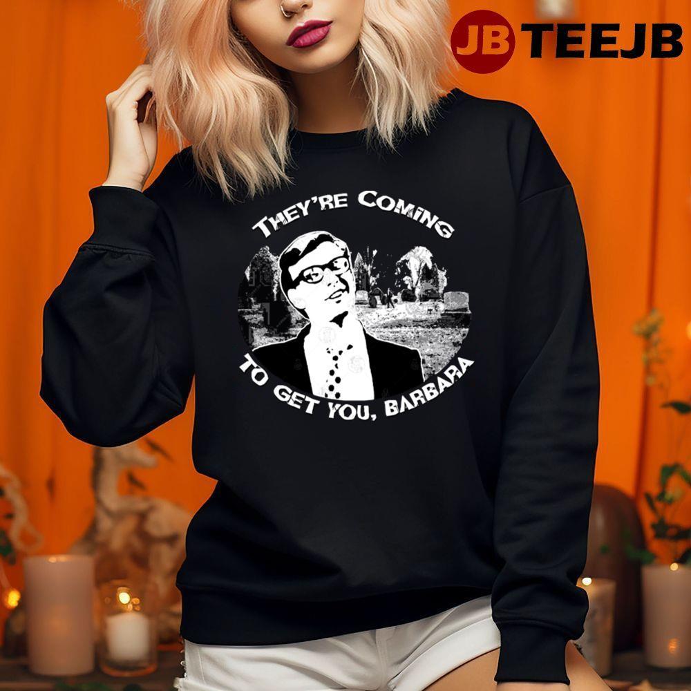 Circle Style Night Of The Living Dead Happy Halloween TeeJB Unisex Sweatshirt