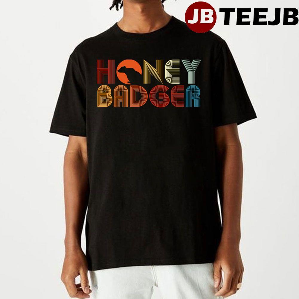 Colorful Honey Badger Unisex T-Shirt