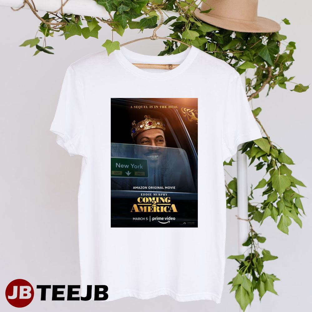 Coming 2 America Eddie Murphy Arsenio Hall Movie TeeJB Unisex T-Shirt