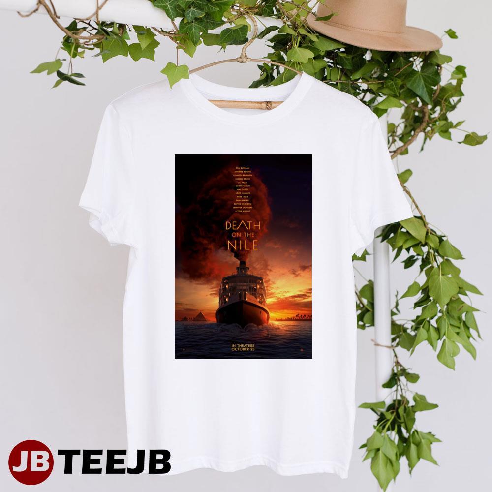 Death On The Nile Kenneth Branagh Gal Gadot Movie TeeJB Unisex T-Shirt