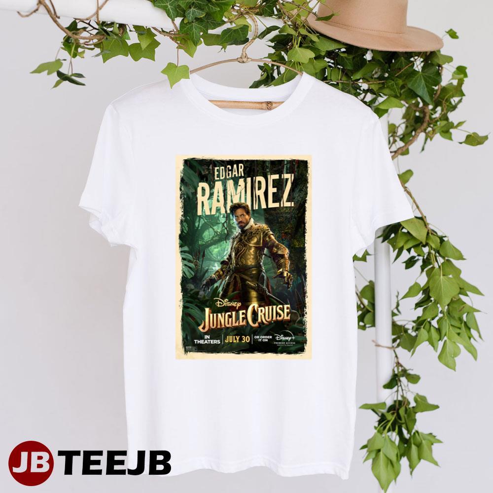 Disney Jungle Cruise Edgar Ramirez Aguirre Movie Unisex T-Shirt