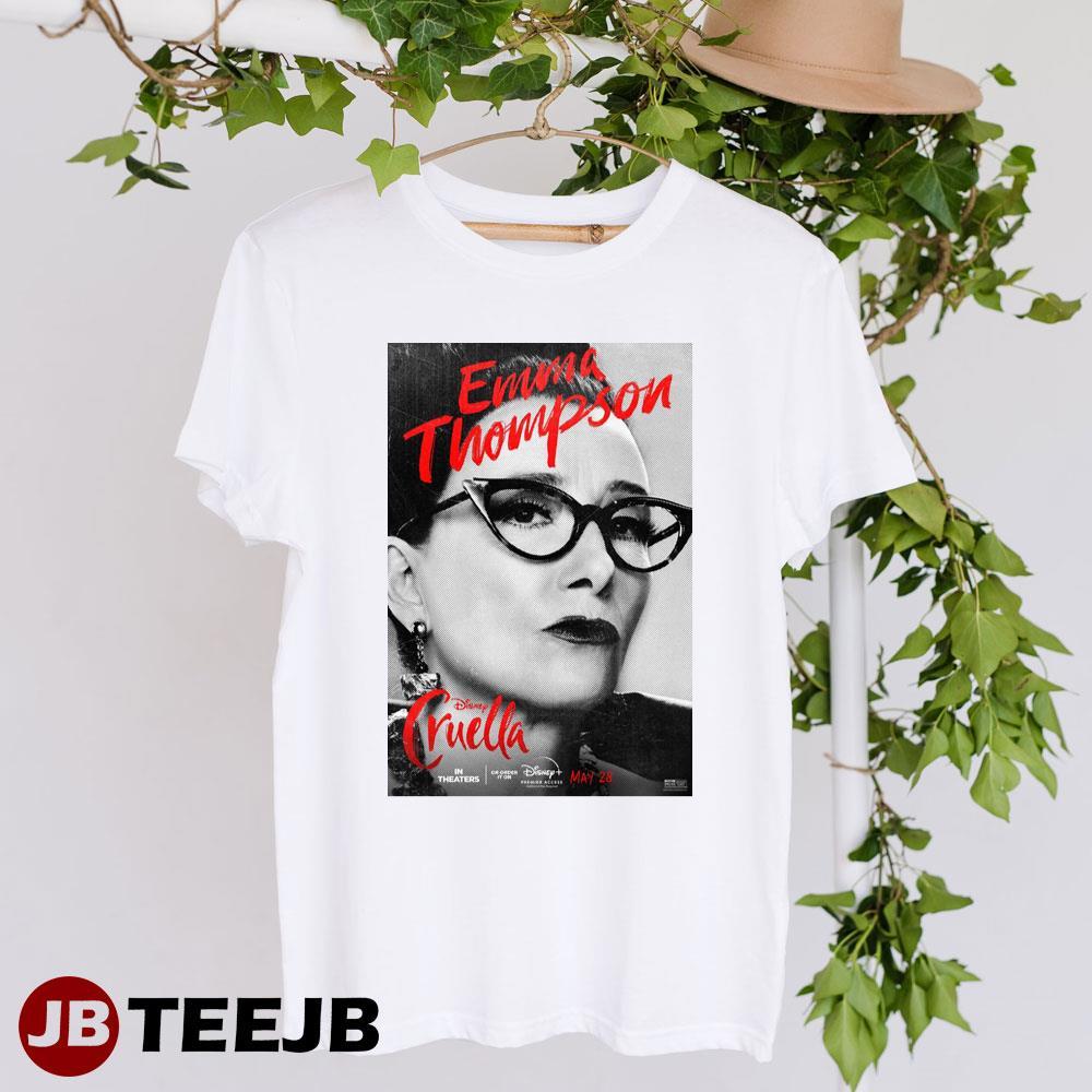 Disneys Cruella Emma Thompson Baroness TeeJB Unisex T-Shirt