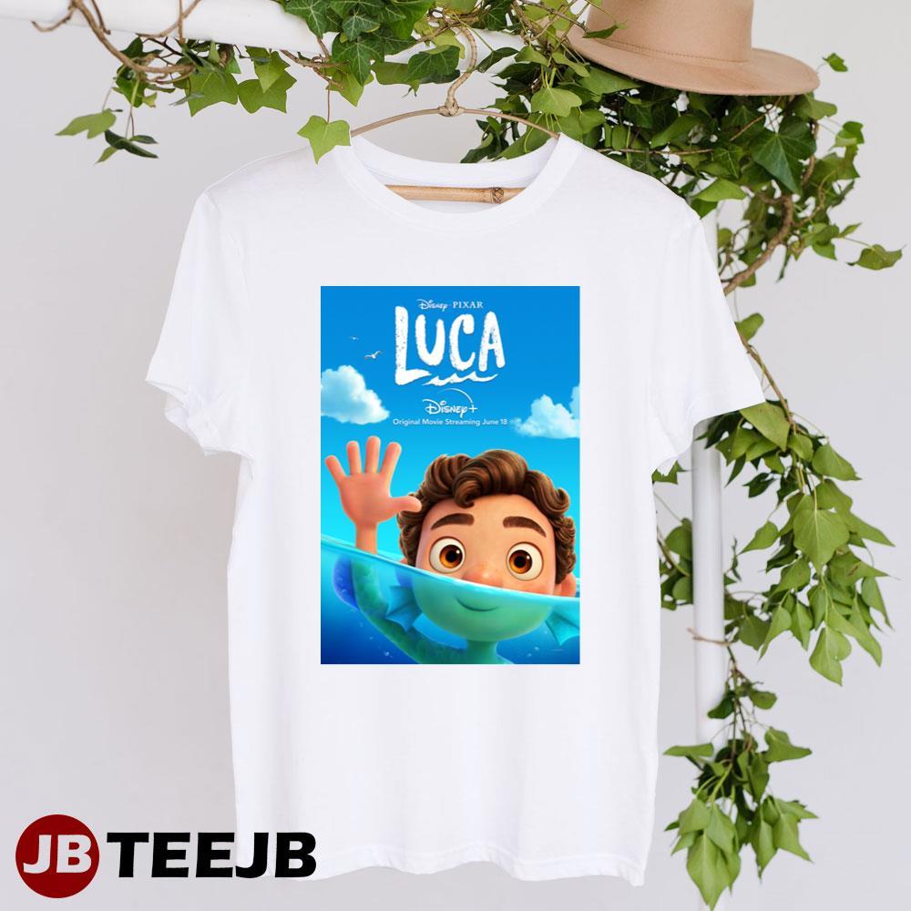 Disneys Luca Jacob Tremblay Pixar Movie TeeJB Unisex T-Shirt