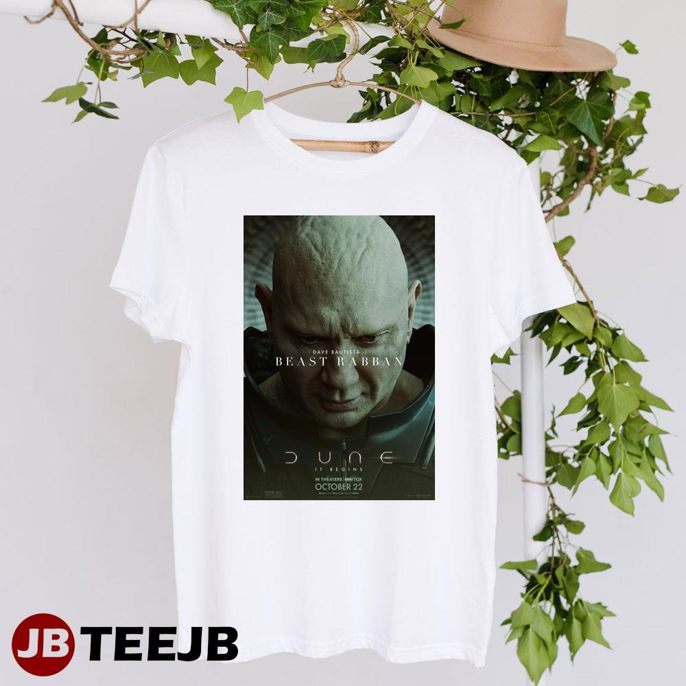 Dune Dave Bautista Beast Rabban Movie TeeJB Unisex T-Shirt