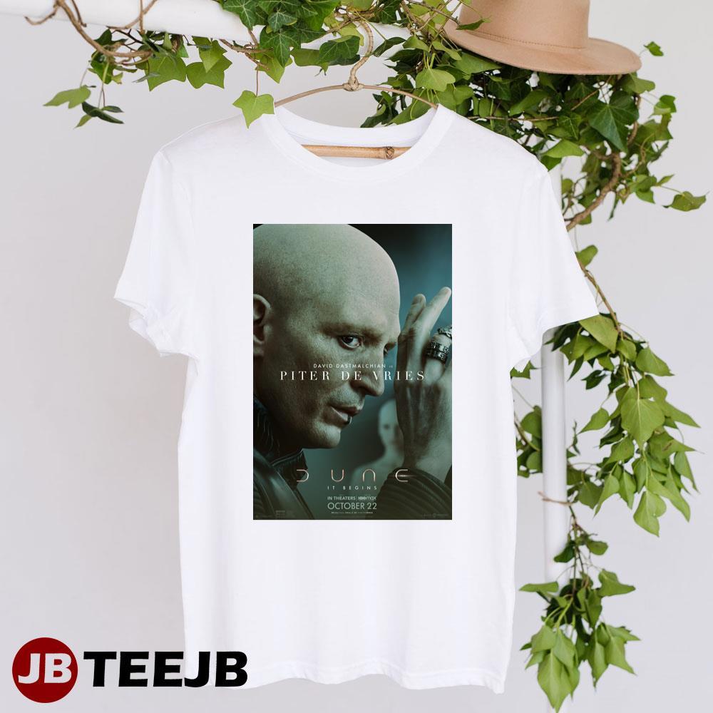 Dune David Dastmalchian Piter De Vries Movie TeeJB Unisex T-Shirt