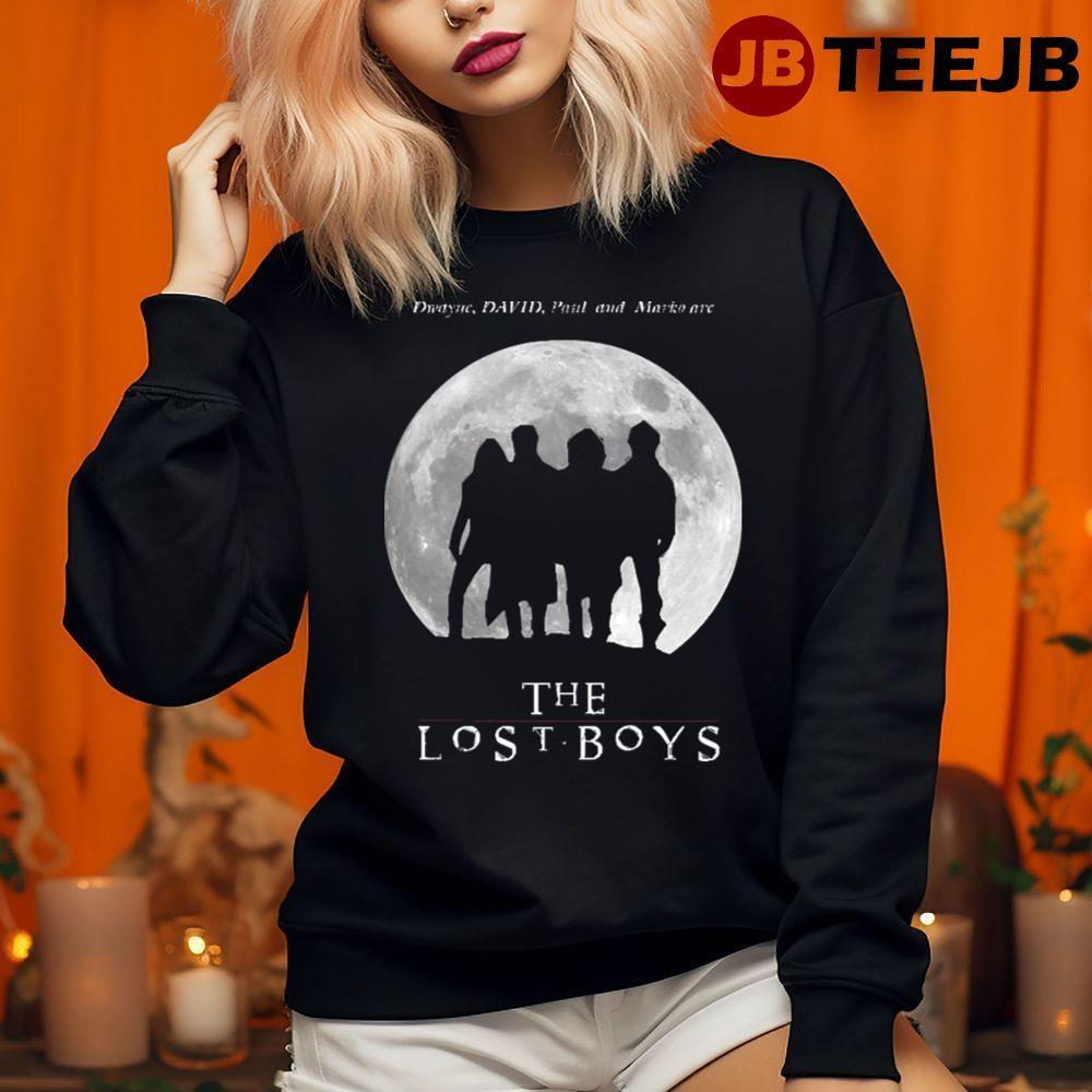 Dwayne David Paul And Marko Are The Lost Boys Happy Halloween TeeJB Unisex Sweatshirt