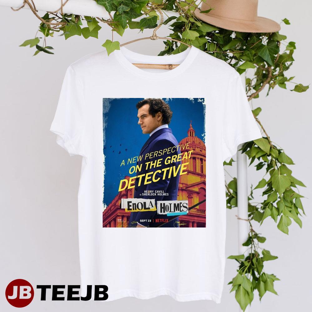 Enola Holmes Henry Cavill Netflix Movie TeeJB Unisex T-Shirt