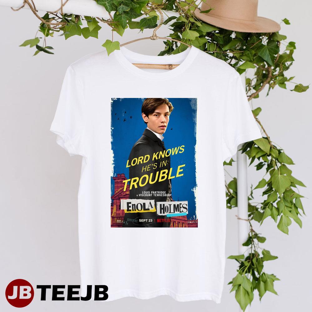 Enola Holmes Louis Partridge Netflix Movie Unisex T-Shirt