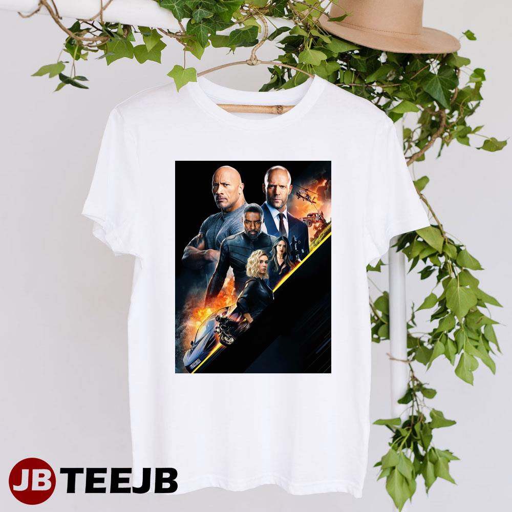 Fast Furious Presents Hobbs Shaw The Rock Jason Statham Idris Elba Movie Unisex T-Shirt