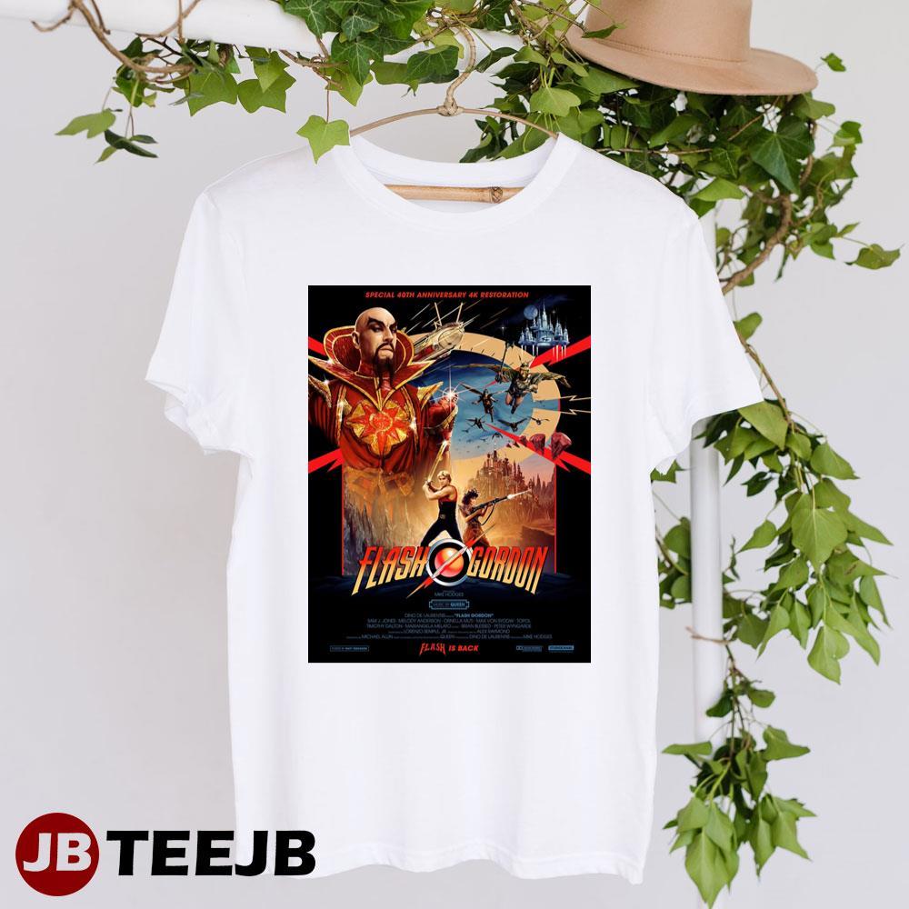 Flash Gordon Special 40th Anniversary Sam Jones Movie TeeJB Unisex T-Shirt