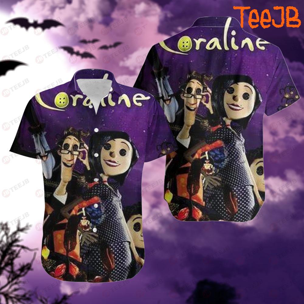 Funny Coraline Jones Halloween TeeJB Hawaii Shirt